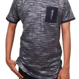 Men's Knit Cotton Round Neck T-Shirt - Image 3